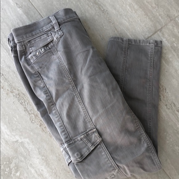 grey embellished jeans